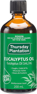 Thursday Plantation Eucalyptus Oil 100% 200ml Thursday Plantation