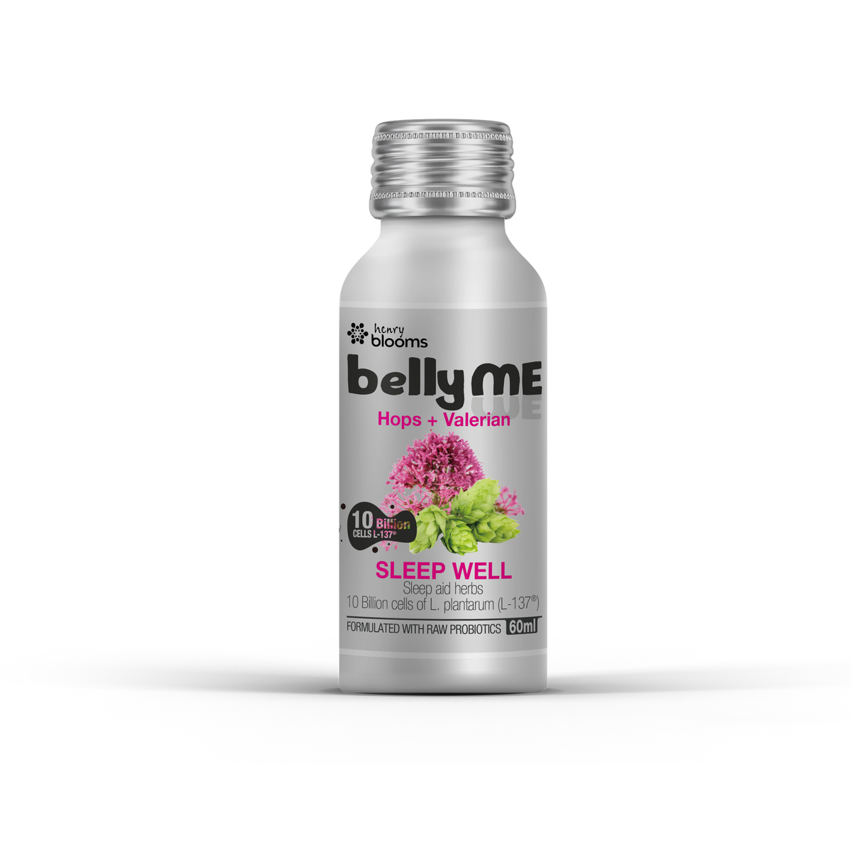 Sleep Aid Hops - Henry Blooms BellyMe Valerian Blend with Probiotic Support 60ml Henry Blooms