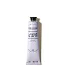 A tube of L'OCCITANE LAVANDE BLANCHE hand cream.