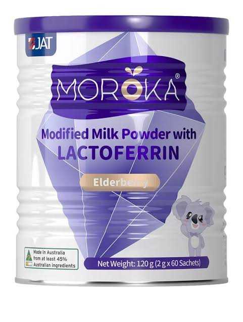 Moroka® Modified Milk Powder with Lactoferrin Elderberry