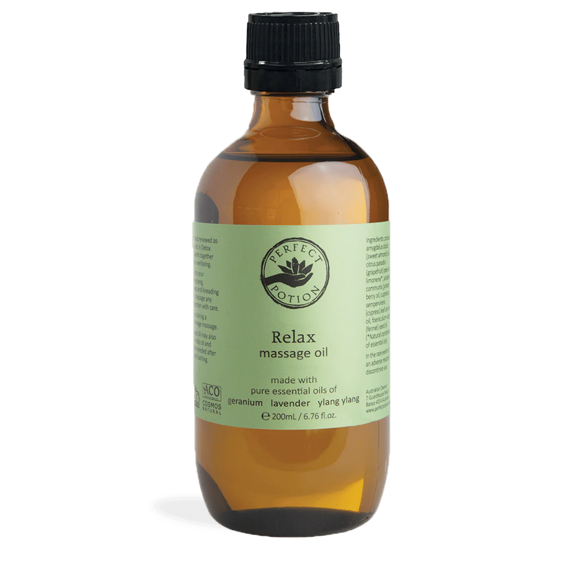 Perfect Potion Relax Massage Oil 200mL Perfect Potion