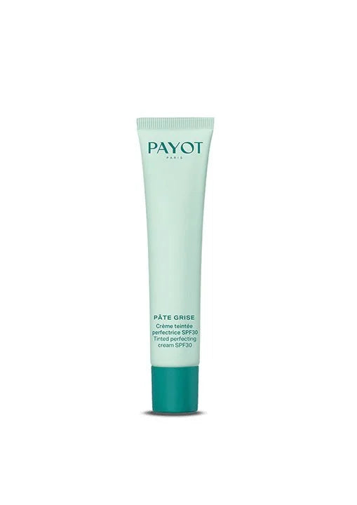 A tube of sunscreen cream with the brand name 'PAYOT Paris' printed on it.