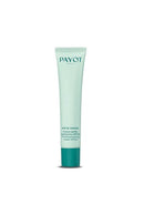 A tube of sunscreen cream with the brand name 'PAYOT Paris' printed on it.