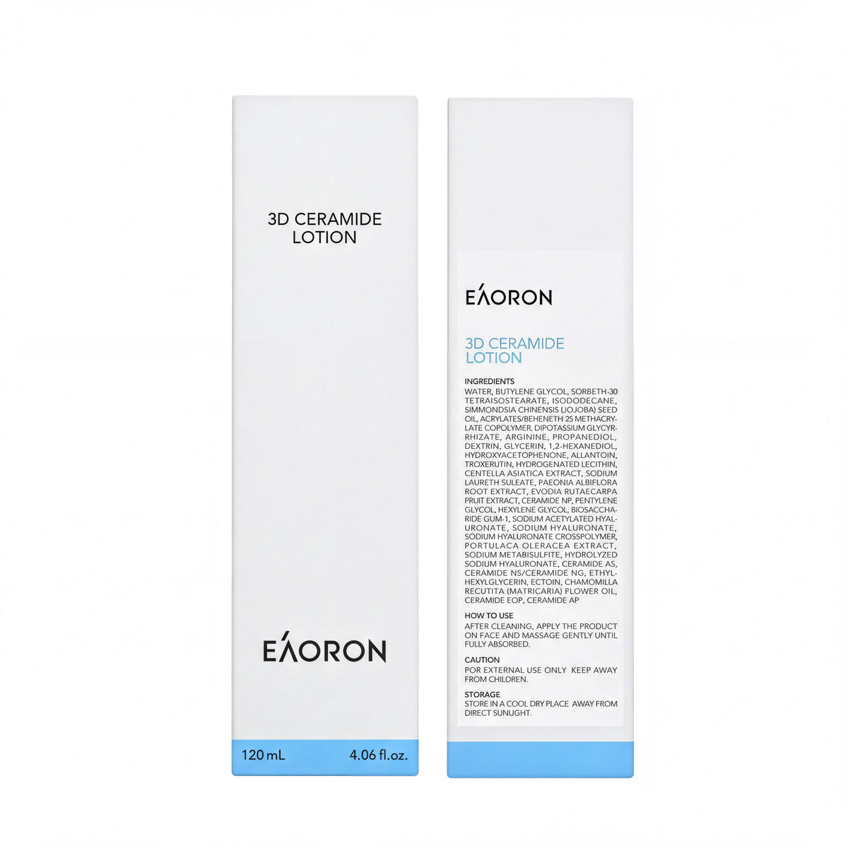 Eaoron 3D Ceramide Lotion 120ml  EXP: 10/2025 Eaoron
