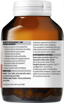 Benefits of Blackmores Joint Formula Advanced: Reduces symptoms of mild osteoarthritis. Reduces mild joint inflammation and swelling. Reduces mild joint aches and pain. Maintains joint mobility and flexibility. Sustainably sourced non-GMO form of glucosamine (GlucoSmithin) Supports general health and wellbeing. Supports personal health and wellbeing.