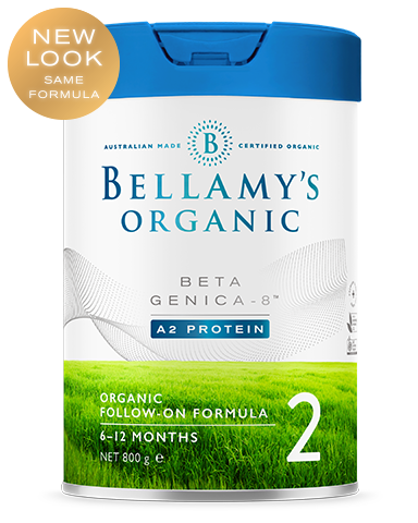 Bellamy’s Organic Beta Genica-8 Step 2 Follow-On Formula 6 - 12 Months 800g Bellamy's Organic