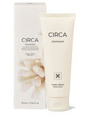a tube of cream and its packaging, both of which are white in color.