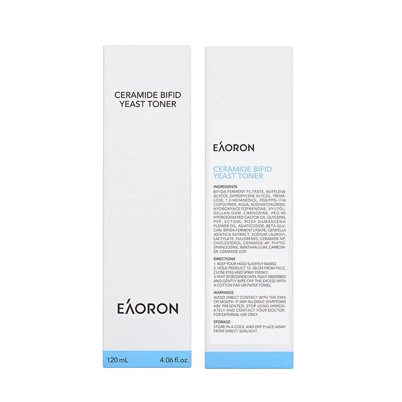 Eaoron Ceramide Bifid Yeast Toner 120ml  EXP:10/2025 Eaoron