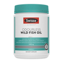 Swisse Ultiboost Odourless Wild Fish Oil 1000mg  400 Caps EXP: 01/2027 Swisse