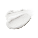 A white, foamy substance is shown against a white background.