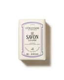 a bar of lavender-scented body soap from L'OCCITANE EN PROVENCE.