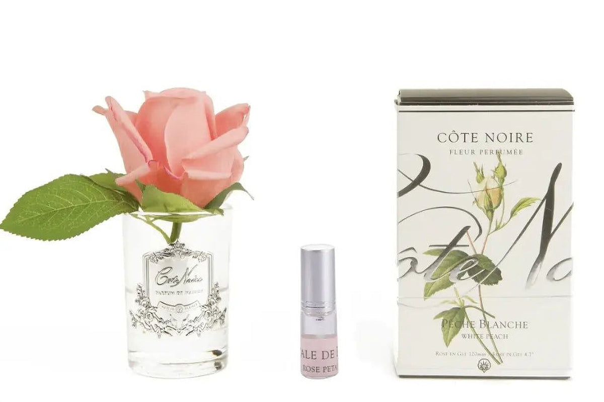 Cote Noire Perfumed Natural Touch Rose Bud - Clear - White Peach - Gmr45 Cote Noire
