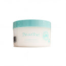 A jar of Lanolin Cream with a turquoise lid, labeled as a product from the brand Pearlhe.