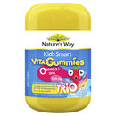 Nature's Way Kids Smart Vita Gummies Omega-3 DHA 60 Pastilles TRIO Natures Way XDaySale