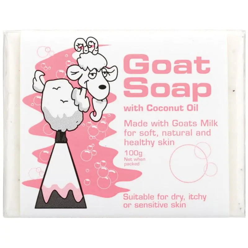 Goat Soap Coconut - Natural Moisturizing Soap Bar With Almond Oil & Creamy Texture Goat Soap