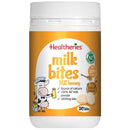 Healtheries Milk Bites – Honey Flavored Calcium Supplement | 50 Round Chewable Tablets Healtheries