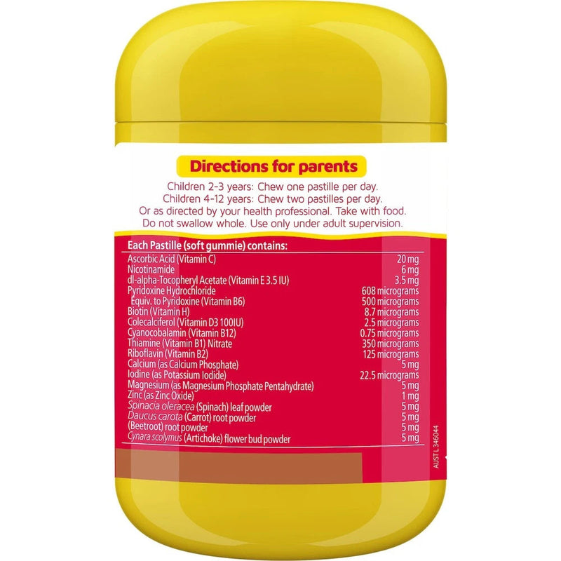 Nature’s Way Kids Smart Vita Gummies Multi-Vitamin for Fussy Eaters 60s XDaySale