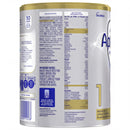 The image is a nutrition label for a milk powder product, specifically Apoiron Premium Infant Formula.