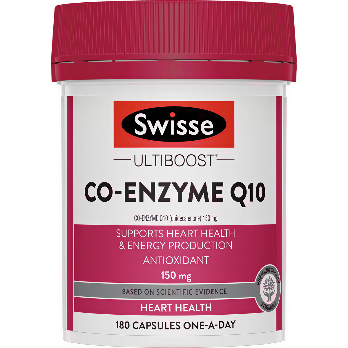 Swisse Ultiboost Co-Enzyme Q10 150mg 180 Capsules EXP：09/2026 - XDaySale
