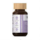a bottle of a product with a label that includes various information about the product, such as scientific evidence, sleep, and magnesium content.