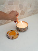 Koh Living Aboriginal Scented Coconut & Finger Lime Candle Tin 170g Koh Living