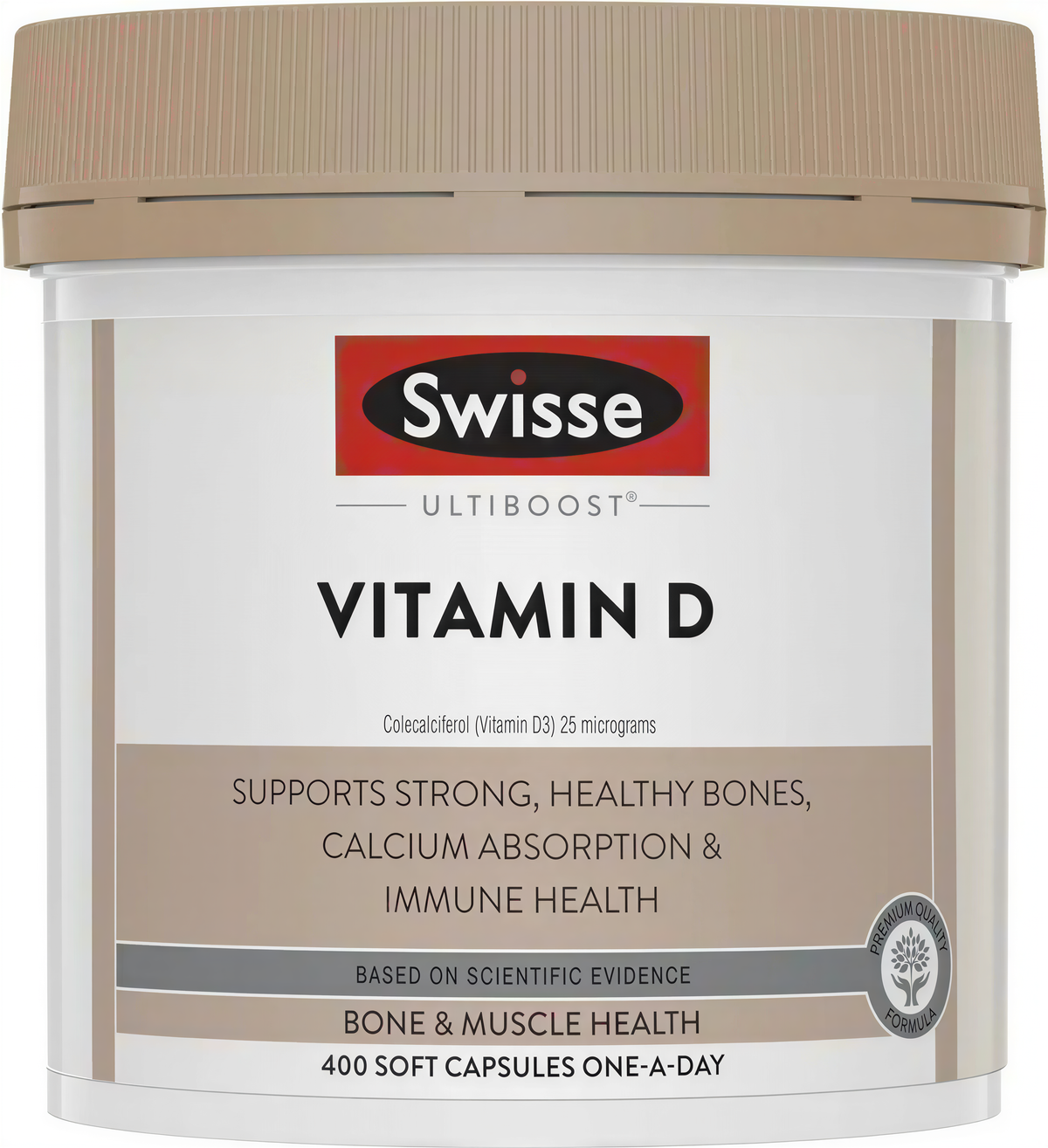 Swisse ultiboost vitamin d 400 capsules EXP:08/2025 - XDaySale