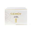 a white box with gold text and a gold-colored illustration on the side.