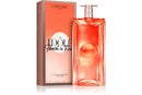 a Lancome perfume bottle and its packaging.