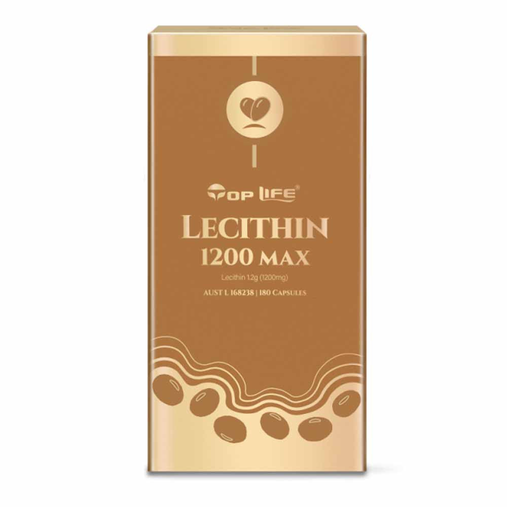 Top Life Lecithin 1200 MAX 180 Capsules Top Life