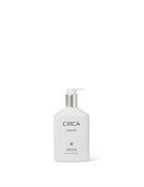 A bottle of Circa Oceanique hand lotion against a white background.