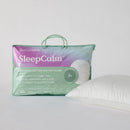 a pillow and a pillow on a white surface