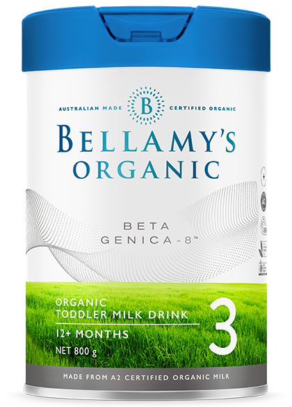 Bellamy’s Organic Beta Genica-8 Step 3 Toddler Milk Drink 12 Months - 3 Years 800g Bellamy's Organic