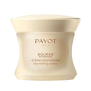 A cream jar with a cream nourishing cream inside.