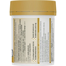 a bottle of collagen protein powder with a yellow cap.