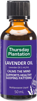 Thursday Plantation Lavender Oil 100% Pure 50ml Thursday Plantation