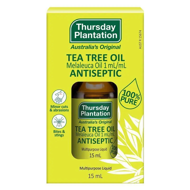 Thursday Plantation Tea Tree Oil 100% 15ml Thursday Plantation