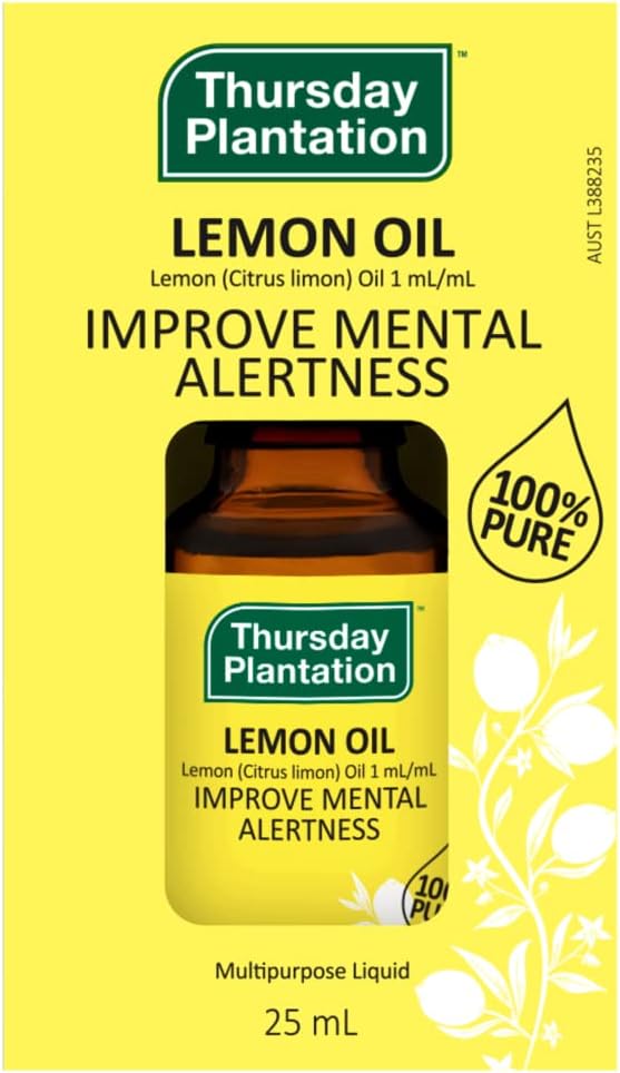 Thursday Plantation Lemon Oil 100% Pure 25ml Thursday Plantation