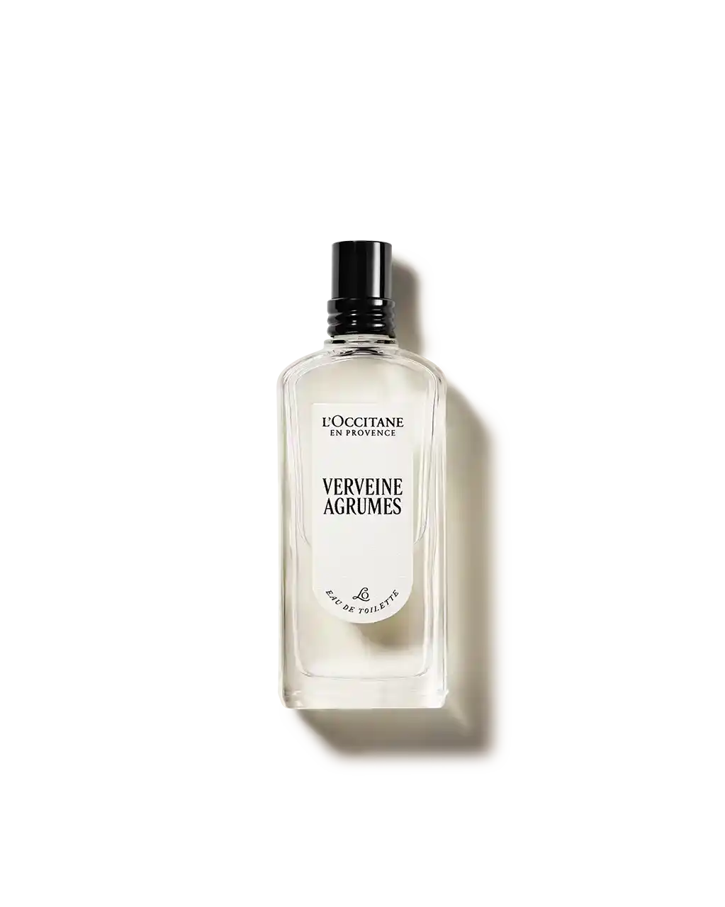 A bottle of eau de toilette perfume by L'OCCITANE for men.