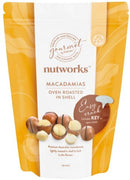 Oven Roasted Macadamias | Premium Australian In Shell Nuts 200g Pack Nutworks