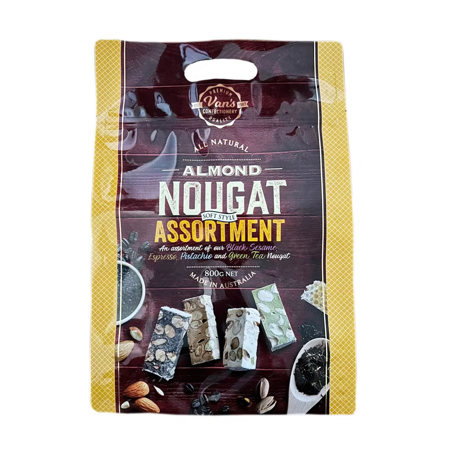 Almond Nougat soft style assortment 800g HT