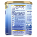 The image is a nutrition label for a baby's milk, specifically Aptaimin Gold+ 2. The label provides information about the product, including its nutritional content, age recommendations, and storage instructions.