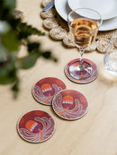 Koh Living Aboriginal Banksia Ceramic Coaster Koh Living