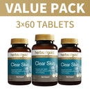 Herbs of Gold Clear Skin 60 Tablets*3