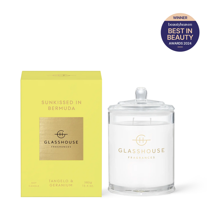 Glasshouse Fragrances Sunkissed In Bermuda 380g Candle XDaySale
