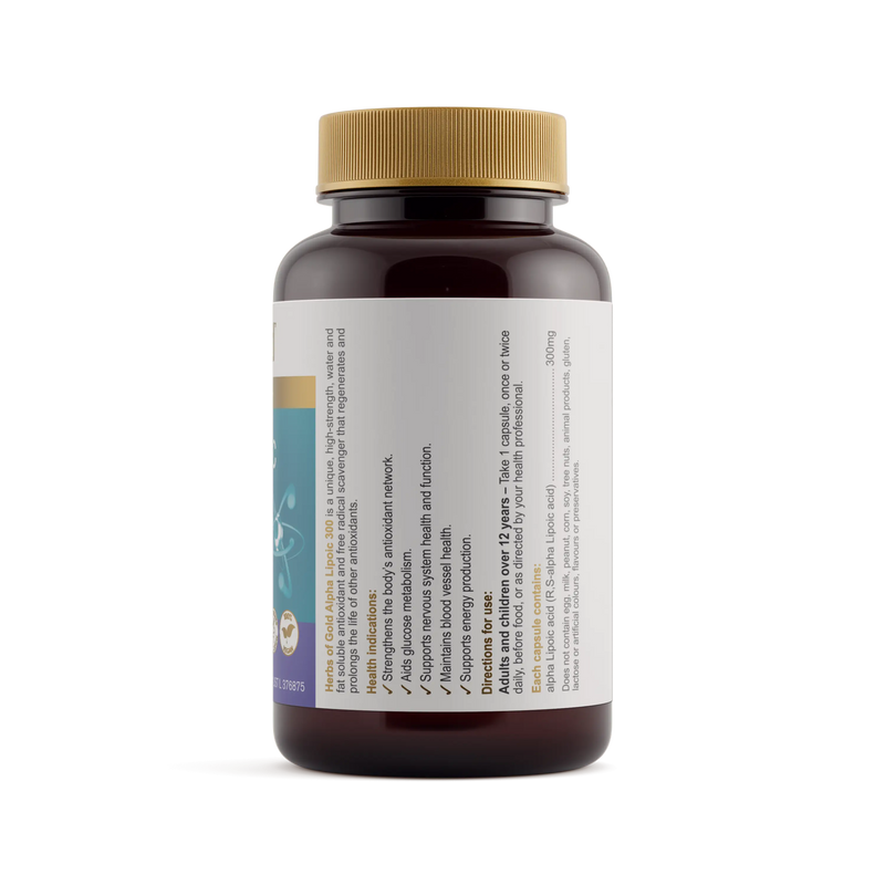 Herbs of Gold Alpha Lipoic 300 Herbs of gold