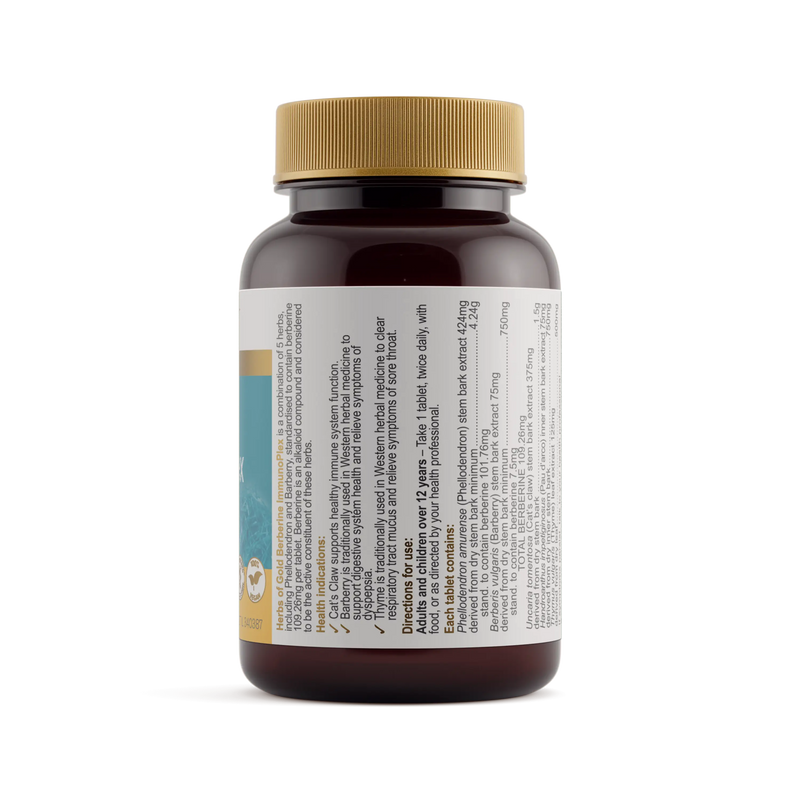 Herbs of Gold Berberine Immunoplex Herbs of gold