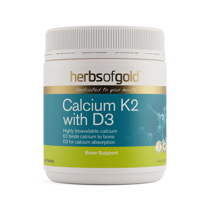 Herbs of Gold Calcium K2 with D3 Herbs of gold