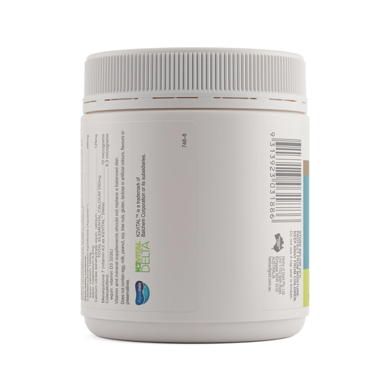 Herbs of Gold Calcium K2 with D3 Herbs of gold