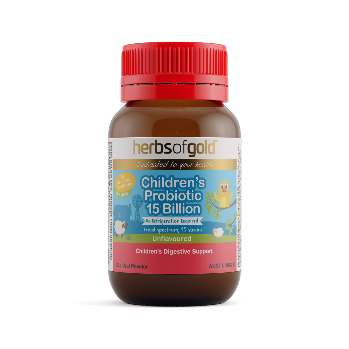 Herbs of Gold Children's Probiotic 15 Billion Herbs of gold