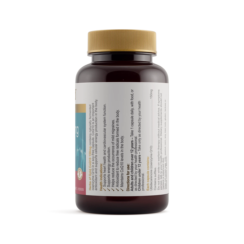 Herbs of Gold CoQ10 150mg Herbs of gold